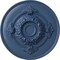 Ekena Millwork Monique Ceiling Medallion (Fits Canopies up to 3 3/4"), Hand-Painted Americana, 13 3/4"OD x 1"P CM13MOAMF - alternate 1